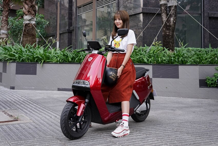 Mẫu xe máy điện phổ biến được nhiều học sinh cấp 3 ưa chuộng sử dụng