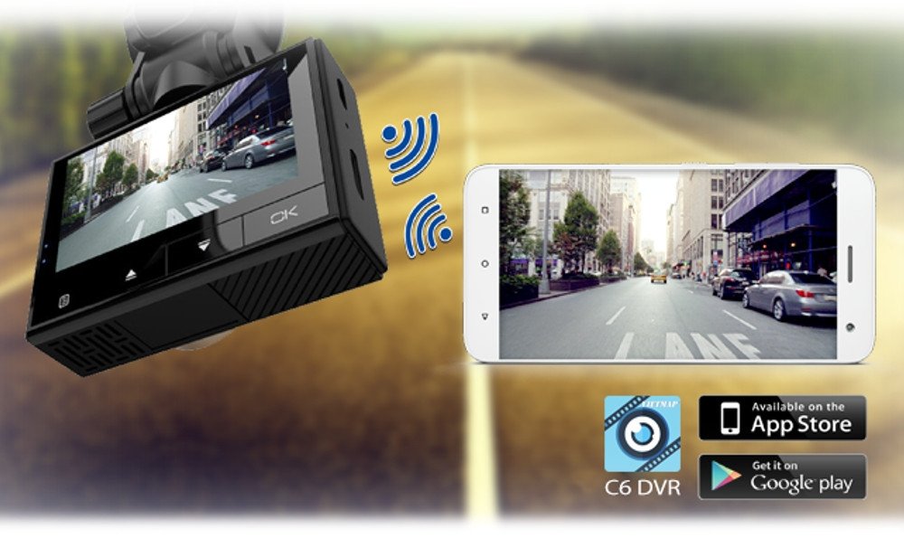 Camera hành trình Vietmap C6 và tính năng kết nối Wi-Fi