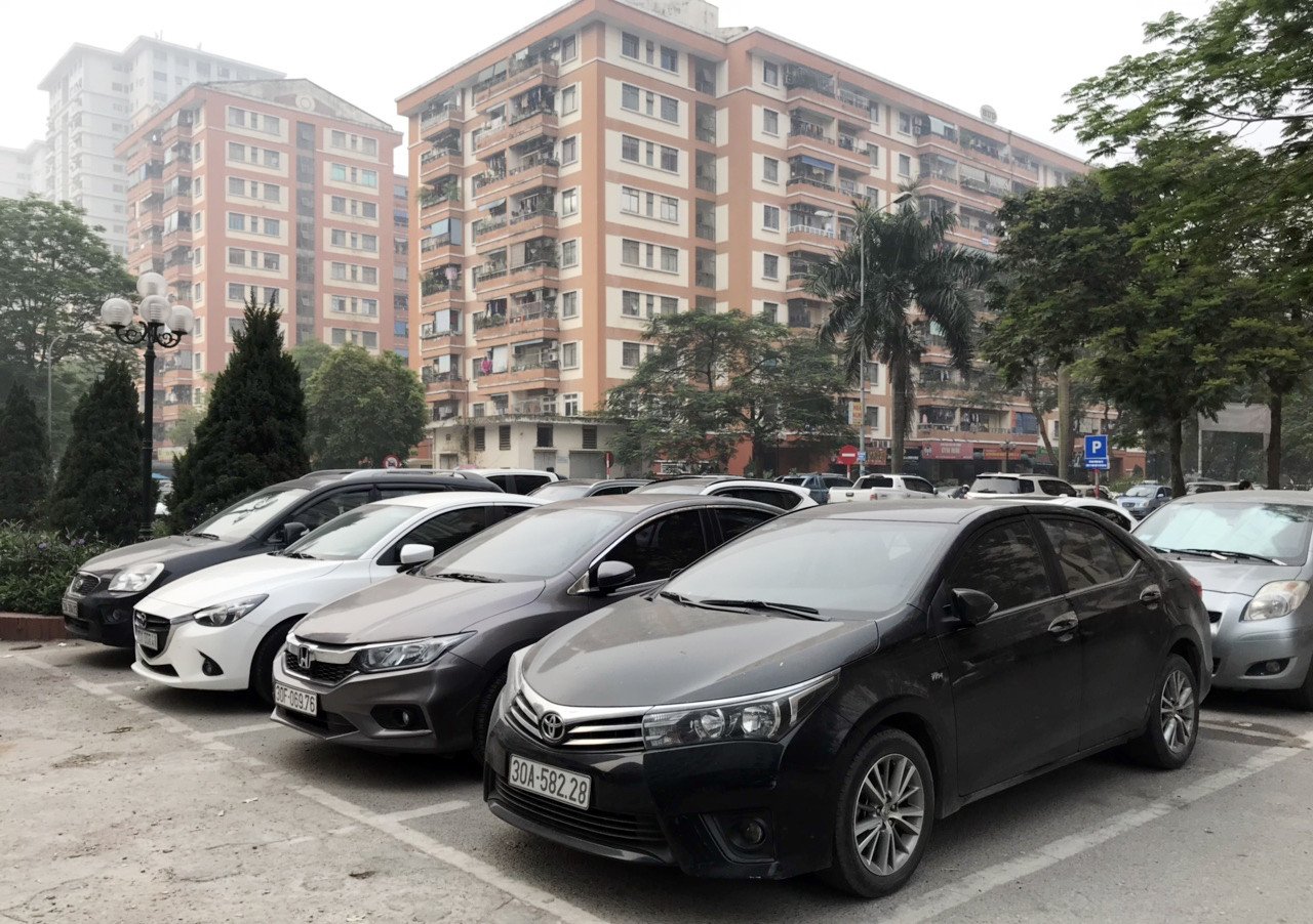 Hình ảnh xe ô tô được cho thuê trên nền tảng trực tuyến