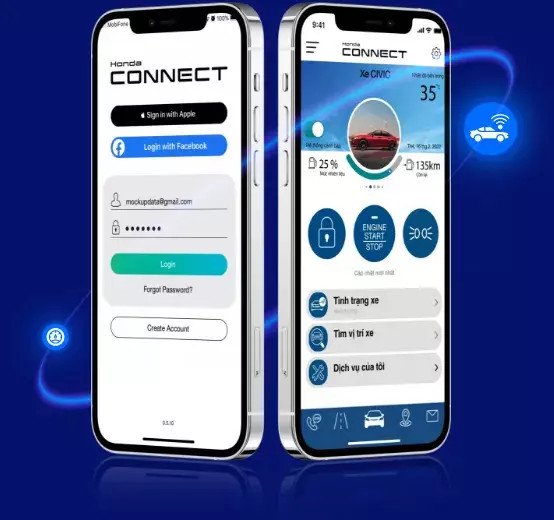 Kết Nối Điện Thoại Với Xe Ô Tô: Khám Phá Honda CONNECT Toàn Diện Ứng dụng Honda CONNECT kết nối điện thoại với xe ô tô