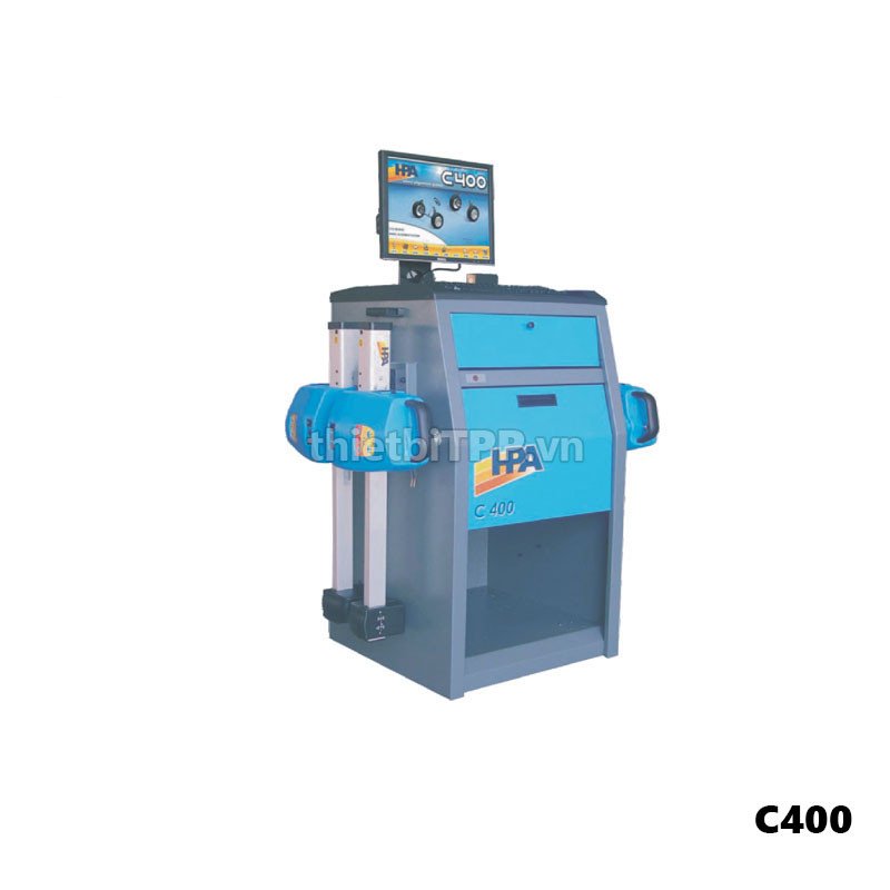 Thiết bị độ xe ô tô chuyên nghiệp: Máy cân chỉnh độ chụm HPA C400 Italy
