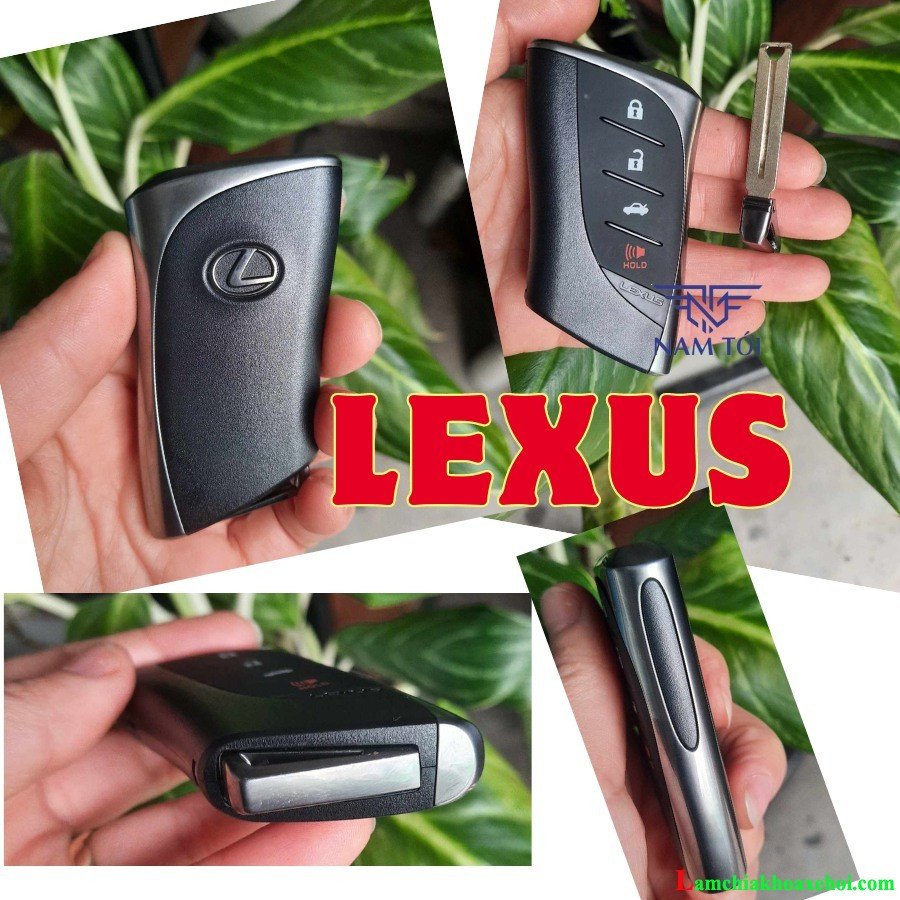 Vỏ chìa khóa thông minh xe ô tô Lexus, yếu tố góp phần vào giá trị tổng thể của xe