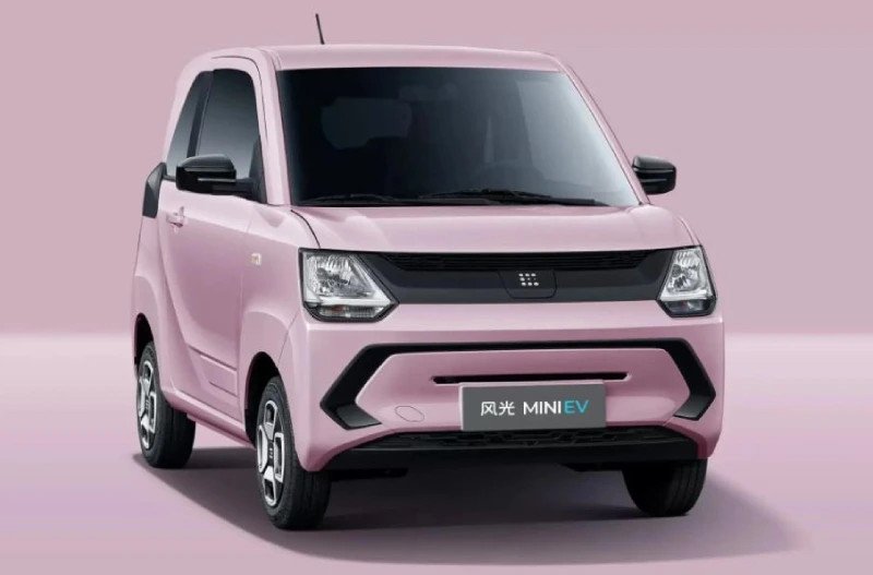 Nội thất xe ô tô 2 chỗ Wuling MiniEV tiện nghi