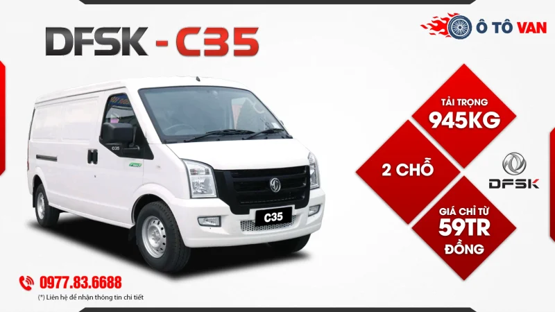 Xe Ô Tô Van 2 Chỗ: Giải Pháp Tối Ưu Cho Vận Tải Đô Thị