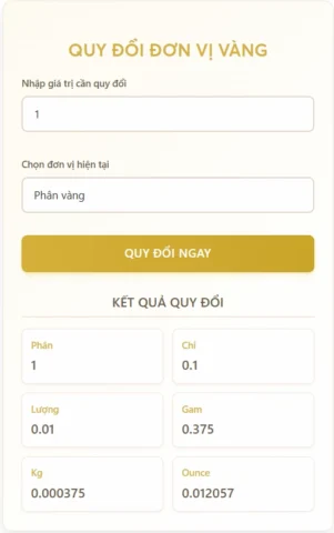 1 Phân Vàng Bao Nhiêu Tiền 18k: Cập Nhật Giá Mới Nhất 2026 1-phan-vang-bao-nhieu-tien-18k-cap-nhat-gia-moi-nhat-2026_511