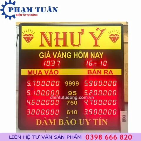 Bảng giá vàng 680 hôm nay