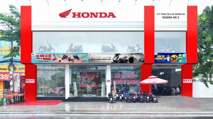 Bảng giá xe Honda cập nhật