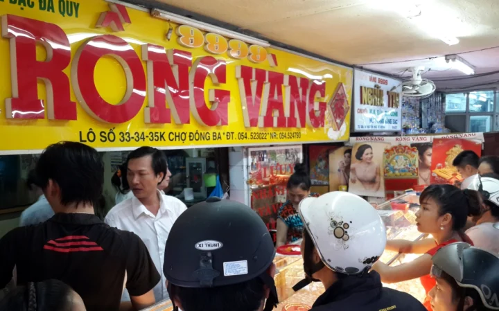 Biểu đồ biến động giá vàng Rồng Vàng