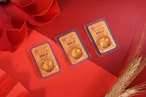 Biểu đồ biến động giá vàng tại Hạ Long