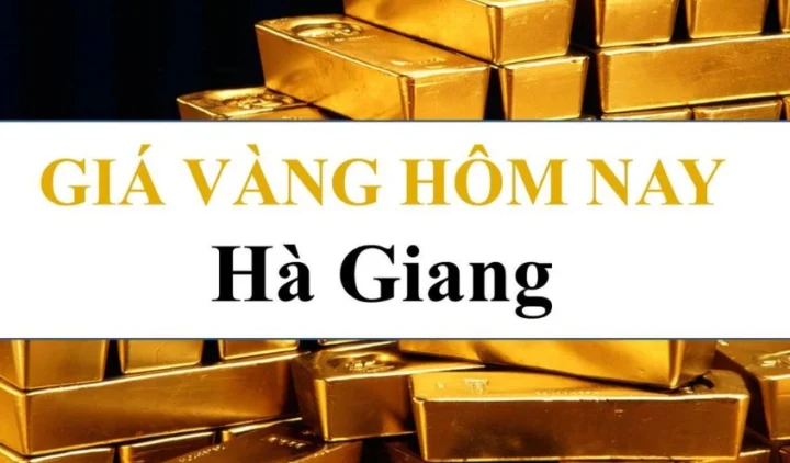 Biểu đồ giá vàng hôm nay tại Hà Giang