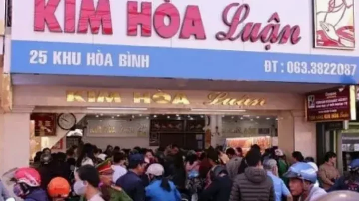 Biểu đồ giá vàng Kim Hòa Luận Đà Lạt hôm nay 2026