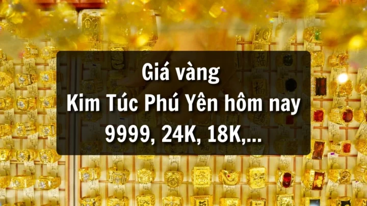 Biểu đồ giá vàng Kim Túc 9999 Phú Yên