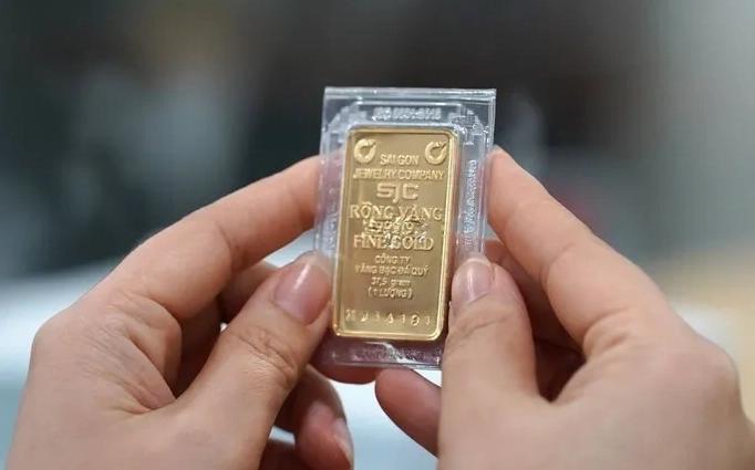 Biểu đồ giá vàng SJC Mi Hồng đầu năm 2026