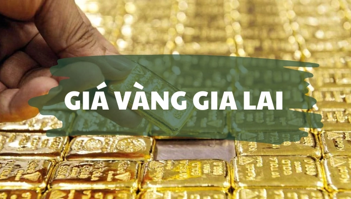 Biểu đồ giá vàng SJC tại Gia Lai