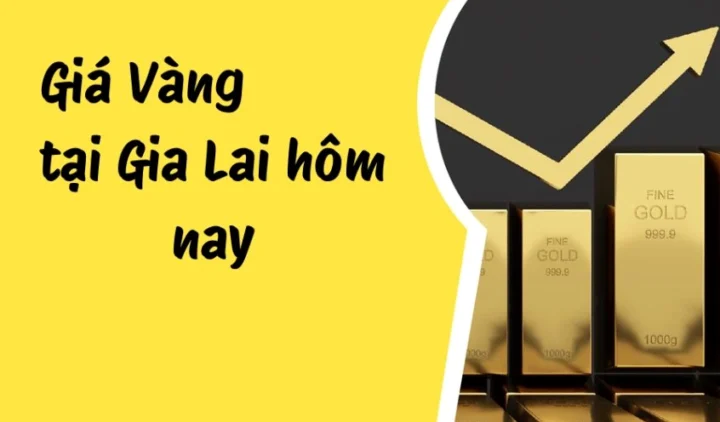 Biểu đồ giá vàng tại Gia Lai năm 2026