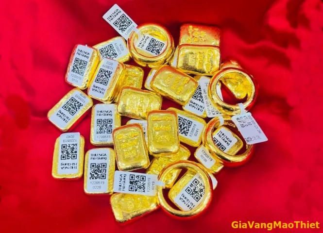 Biểu đồ giá vàng tăng trưởng