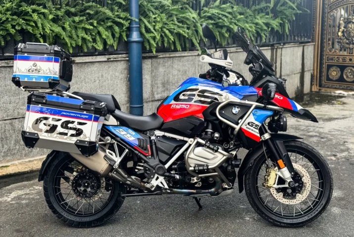 BMW R 1250 GS với bộ trang bị off-road