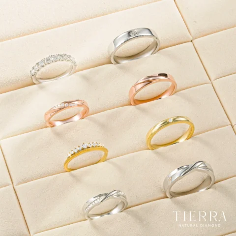 Các màu sắc của vàng 18K