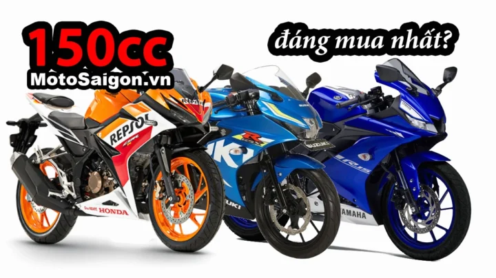 Các mẫu xe moto 150cc ấn tượng của Suzuki