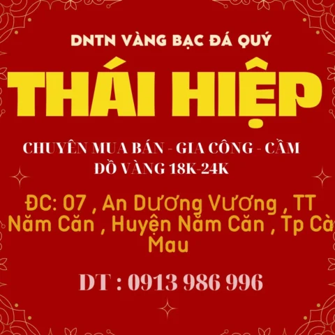Cận cảnh trang sức vàng 24k tại Cà Mau