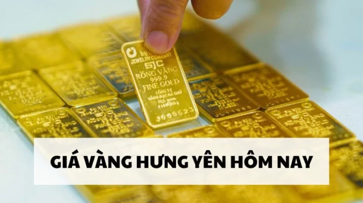 Cập nhật giá vàng Hưng Yên