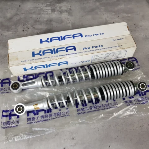Chi tiết bộ phuộc nhún giảm xóc sau xe Wave Alpha