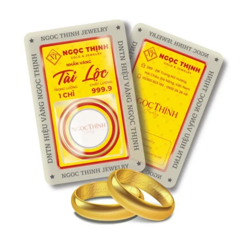 Chi tiết nhẫn vàng trơn 1 chỉ 24K