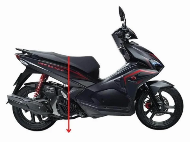 Chiều cao yên xe AB qua các phiên bản