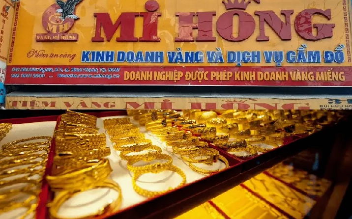 Cửa hàng vàng SJC Mi Hồng uy tín