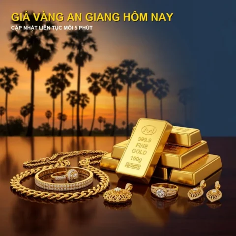 Cửa hàng vàng uy tín An Giang hôm nay