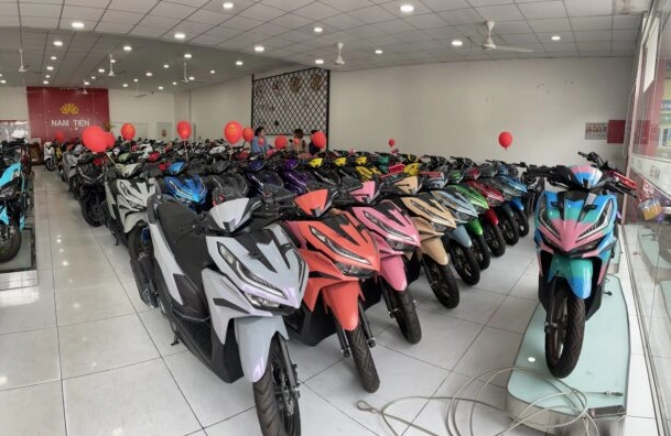 Cửa hàng xe máy Honda tại Quận 4