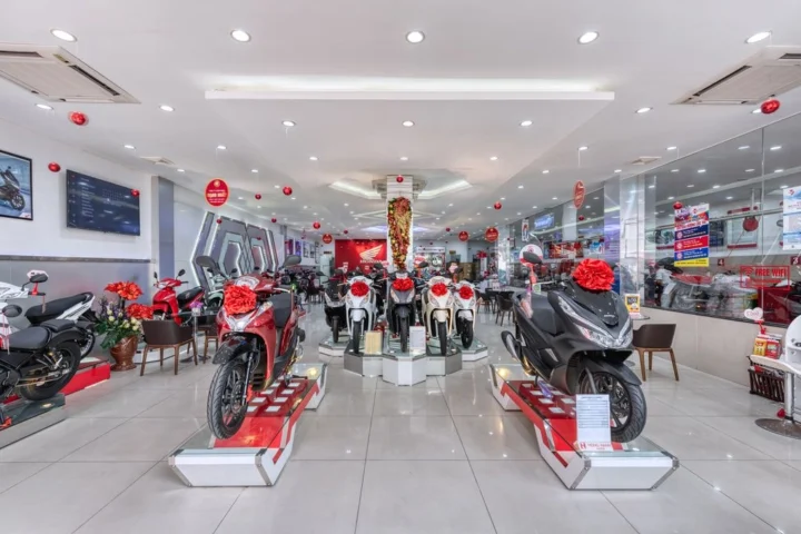 Cửa hàng xe máy Honda Tân Bình chuyên nghiệp