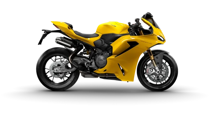 Ducati Panigale V2 S màu vàng 2026 - tổng thể