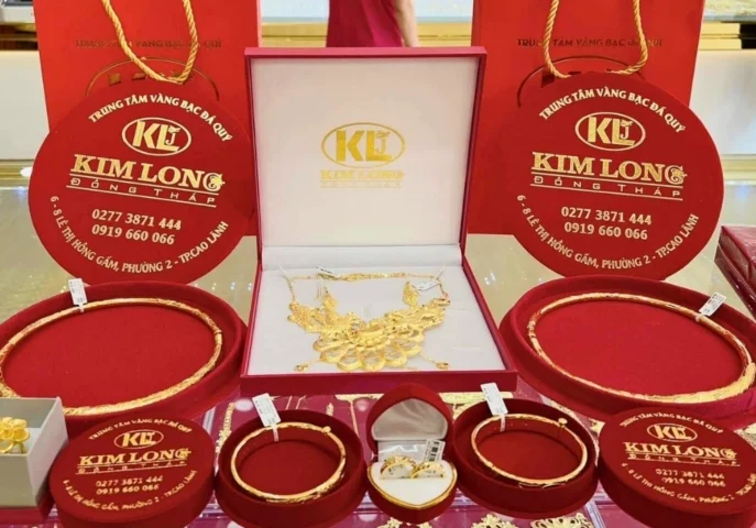 Hình ảnh Tiệm Vàng Kim Long tại Đồng Tháp