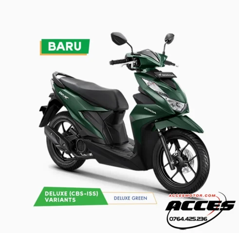 Honda Beat màu xanh thời trang