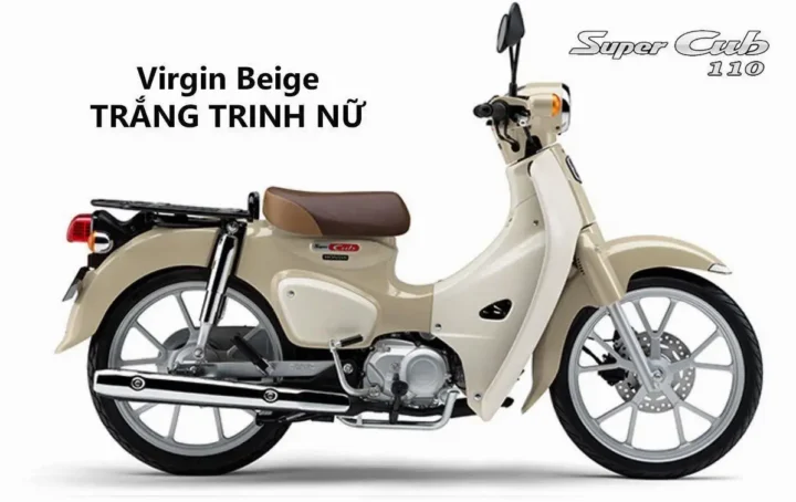 Honda Cup 110 nội địa Nhật Bản màu trắng