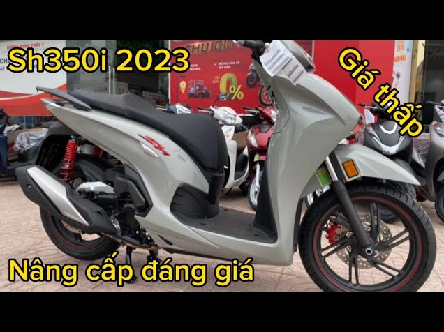 SH350i Xám Xi Măng 2023: Đánh Giá Chuyên Sâu & Cập Nhật 2026 Honda SH350i Xám Xi Măng 2023 - Cận cảnh màu sắc