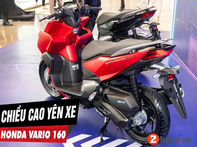 Honda Vario 160 2026 với thiết kế thể thao
