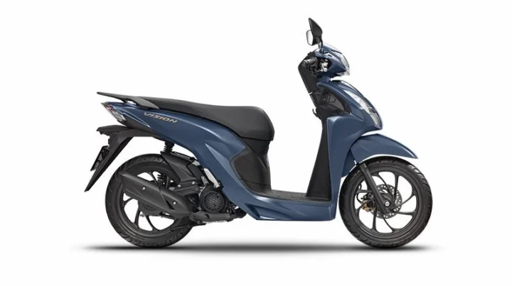 Honda Vision bản đặc biệt màu xanh đen