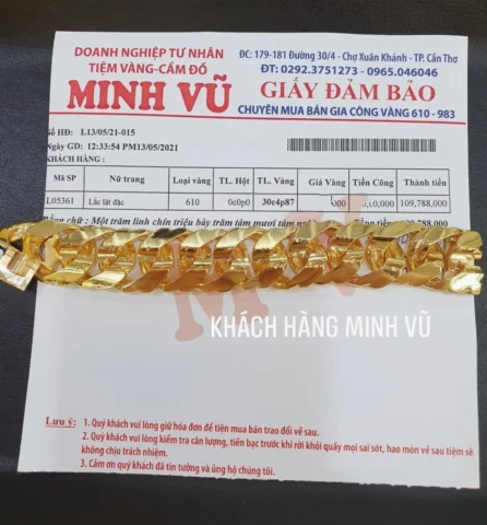Lưu ý khi mua bán vàng tại tiệm vàng