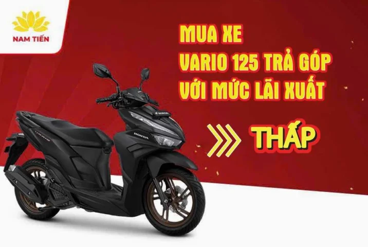 Lưu ý khi mua xe Vario 125 trả góp lãi suất thấp