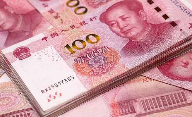 Đồ thị biểu diễn sự biến động của tỷ giá tệ Trung Quốc và tiền Việt Nam qua thời gian
