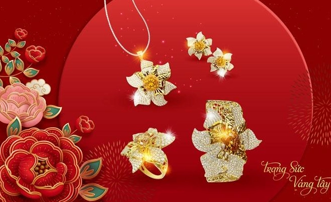 Sản phẩm vàng 9999 Mi Hồng sáng bóng
