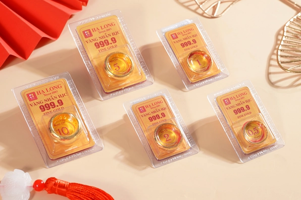 So sánh giá vàng 24K và SJC tại Hạ Long