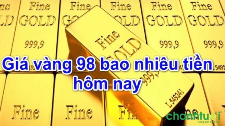 So sánh giá vàng 98 và các loại vàng khác