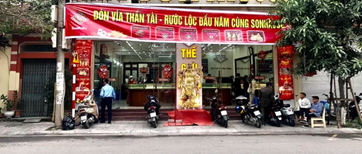 Tem kiểm định vàng Sơn Hà