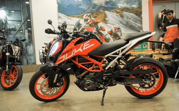 Thiết kế thể thao của KTM 390 Duke