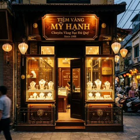 Tiệm vàng Mỹ Hạnh tại Hà Đông