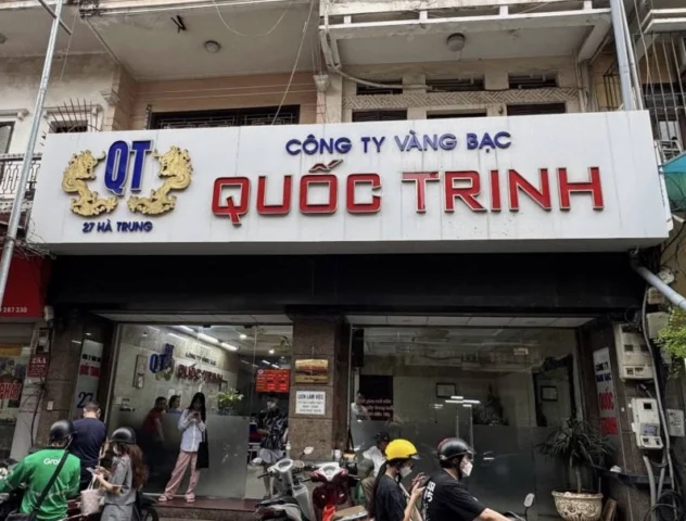 Tiệm vàng Quốc Trinh tại Hà Trung