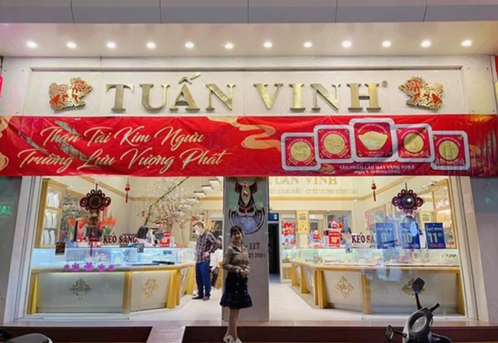 Tiệm vàng Tuấn Vinh cập nhật giá